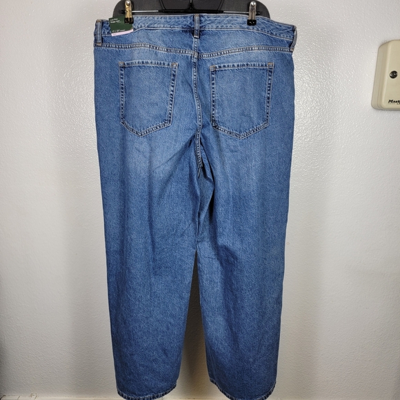 Wild Fable Women's Low Rise Baggy Jeans Blue Jeans Size 17 - Picture 2 of 5